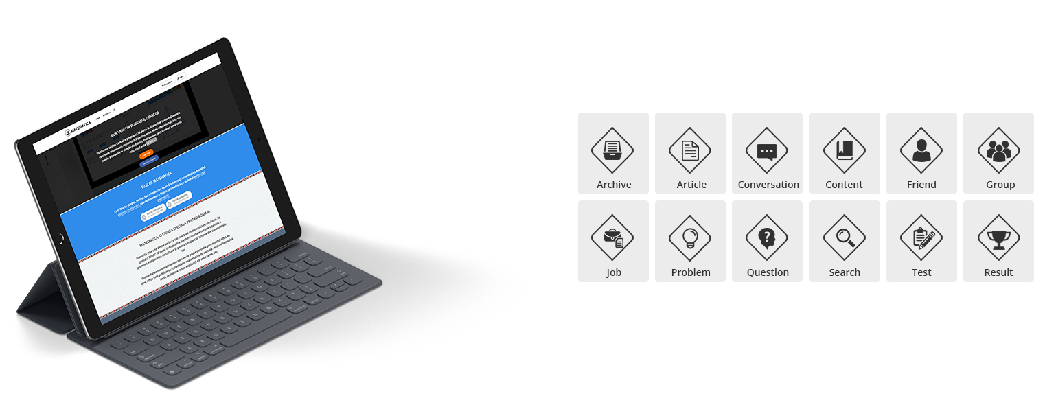 matematica icons